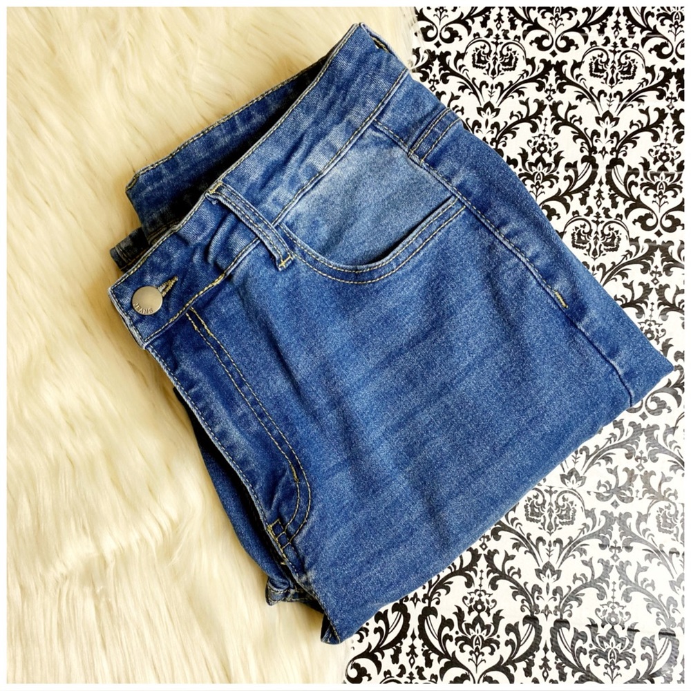 size XL : blue medium regular wash stretchy everyday casual denim skinny jeans